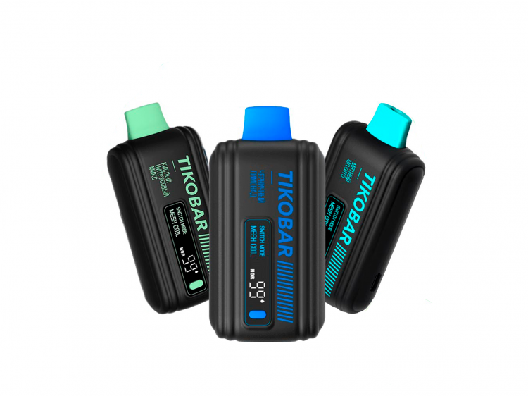 (М) Одноразовая электронная сигарета Tikobar x Smoke Kitchen SOLO X 9000 - Lemongrass coconut (Кокос Лемонграсс)